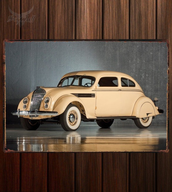 Металлическая табличка Chrysler Imperial Airflow Coupe Металлическая табличка Chrysler Imperial Airflow Coupe